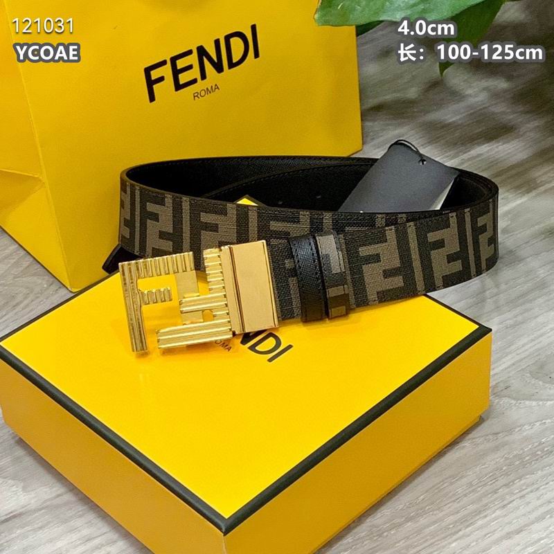 Fendi belt 40mmX100-125cm  8L116